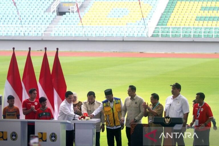 Prabowo Mendorong Kerja Sama Antara Klub dan Sektor Swasta Pasca Resmikan 17 Stadion